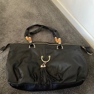 Black purse